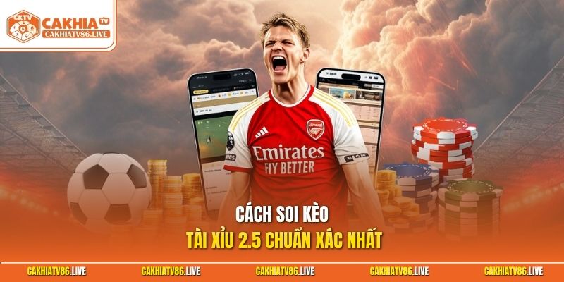 Cách soi kèo tài xỉu 2.5 chuẩn xác nhất