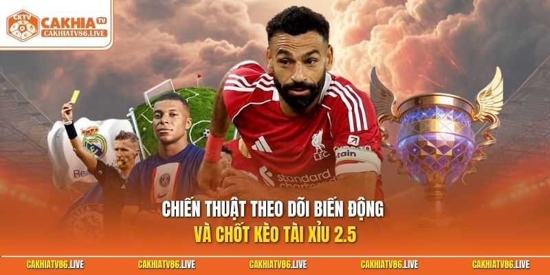 Chiến thuật theo dõi biến động và chốt kèo tài xỉu 2.5