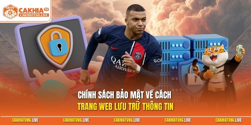 Chính sách bảo mật về cách trang web lưu trữ thông tin