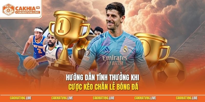Hướng dẫn tính thưởng khi cược kèo chẵn lẻ bóng đá