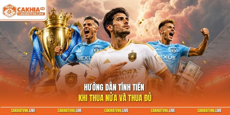 Hướng dẫn tính tiền khi thua nửa và thua đủ